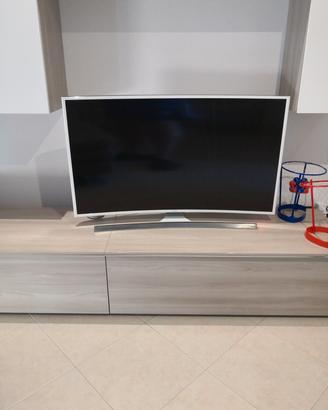 tv color 48'' 4k curvo bianco