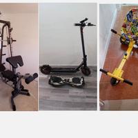 MONOPATTINO ELETTRICO HOVERBOARD MACCHINA PALESTRA