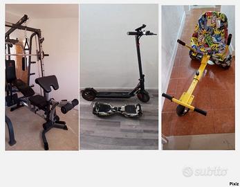 MONOPATTINO ELETTRICO HOVERBOARD MACCHINA PALESTRA