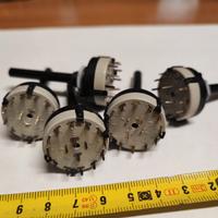 Commutatori "LORLIN"  2 vie - 6 posizioni.