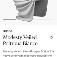 Poltrone  DRIADE MODESTY VEILED - n.4