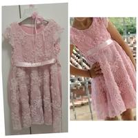 abito elegante bimba 5 - 6 anni