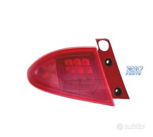 FANALE SINISTRO SEAT LEON 09-12 LED ROSSO