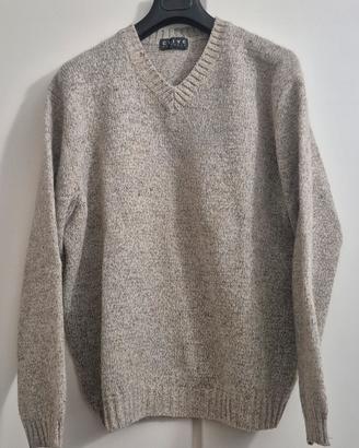 Maglione uomo lana e alpaca. 