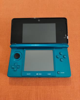 Nintendo 3DS blu turchese 