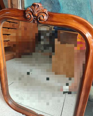 Specchio in legno 