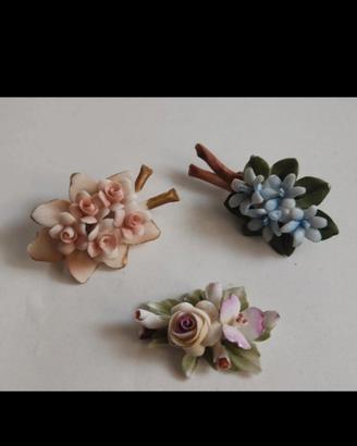 tralci in ceramica di Capodimonte 