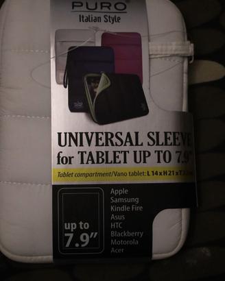custodia imbottita per tablet