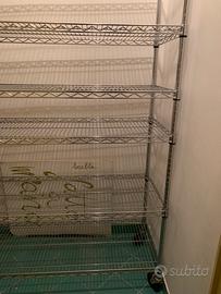 Scaffalatura in acciaio Viceversa