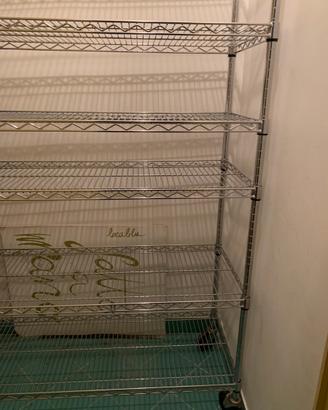 Scaffalatura in acciaio Viceversa