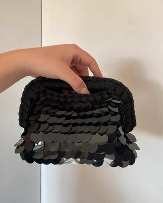 Clutch bag realizzata a mano