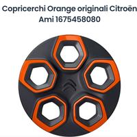 copricerchione orange originali citroen Ami