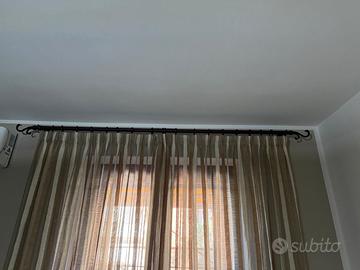 bastone tenda in ferro battuto 