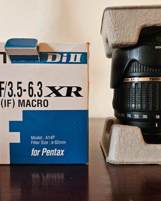 zoom Tamron 18 - 200 per Pentax 