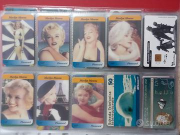 Schede telefoniche estere.