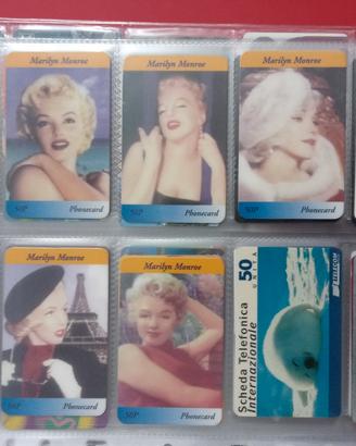 Schede telefoniche estere.