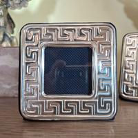 N. 2 Cornici Portafoto Argento 925 massiccio nuove