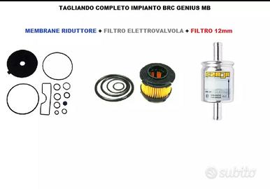 Kit revisione tagliando gpl BRC genius MB