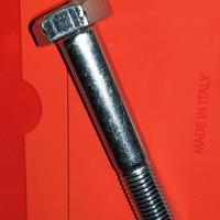 4 bulloni testa esagonale m10x 1.25 passo fine