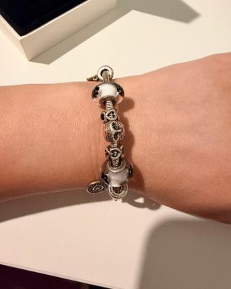 Bracciale Pandora con 6 charms