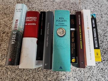 libri vari (principalmente gialli e thriller)