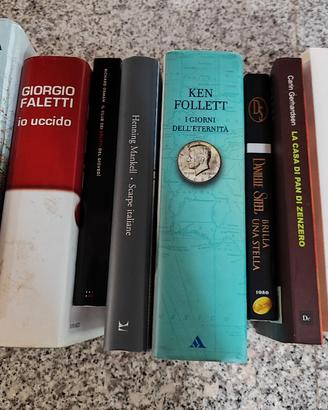 libri vari (principalmente gialli e thriller)
