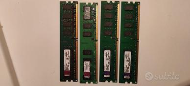8 GB RAM DDR2 Kingston 