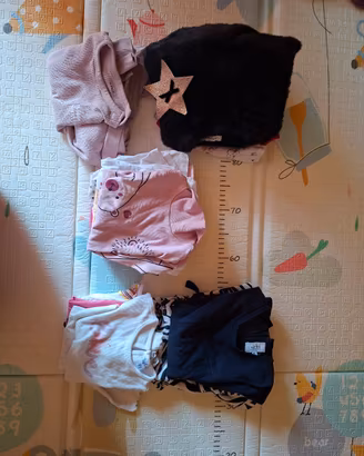 Lotto vestiti bambina 3 anni