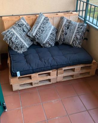 bancali trattati nuovi per sedute