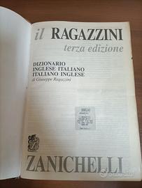 dizionario inglese il ragazzini 1996 Zanichelli 