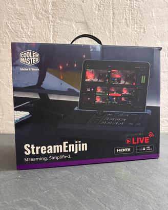Cooler Master StreamEnjin per Live Streaming