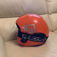 Casco e mascherina sci bimbo misura 50 cm