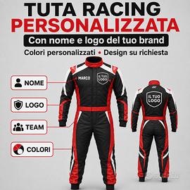 Tuta racing personalizzabile