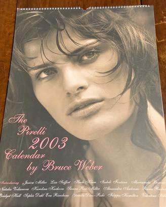 Calendario Pirelli 2003 di B. Weber DA COLLEZIONE