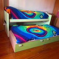 Letto con estraibile