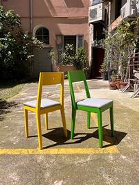 Coppia di sedie "One" // Plinio il Giovane