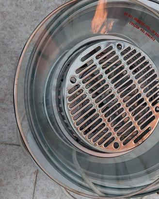 Forno inglese ventilato in vetro 