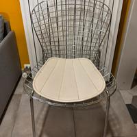 Sedia design in metallo