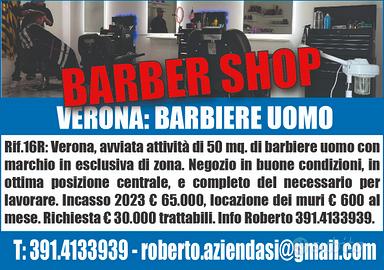 16R - AziendaSi - barbiere uomo - no bar