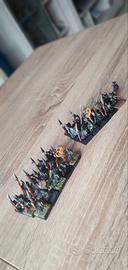 25 Night Goblin Spearman Skull Pass+gruppo comando