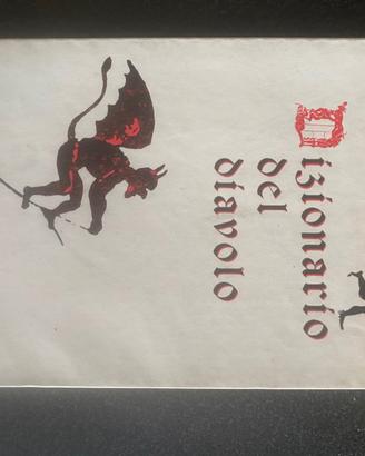libro  IL DIZIONARIO DEL DIAVOLO