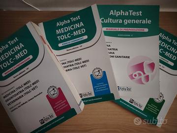 Set 4 libri Alpha Test 