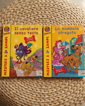 Set 2 libri Scooby Doo 