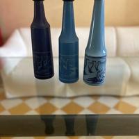 Bottiglie artistiche in vetro blu Salvador Dalì