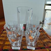 bicchieri e caraffa RCR