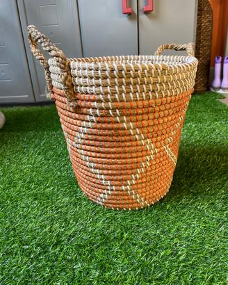 Vaso vimini fantasia