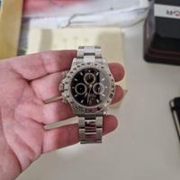 orologio rolex daytona quadrante nero mai usato 