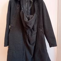 Cappotto Premaman con inserto babywearing