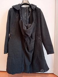 Cappotto Premaman con inserto babywearing