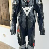 Tuta in pelle Dainese Laguna Seca traforata TG. 54